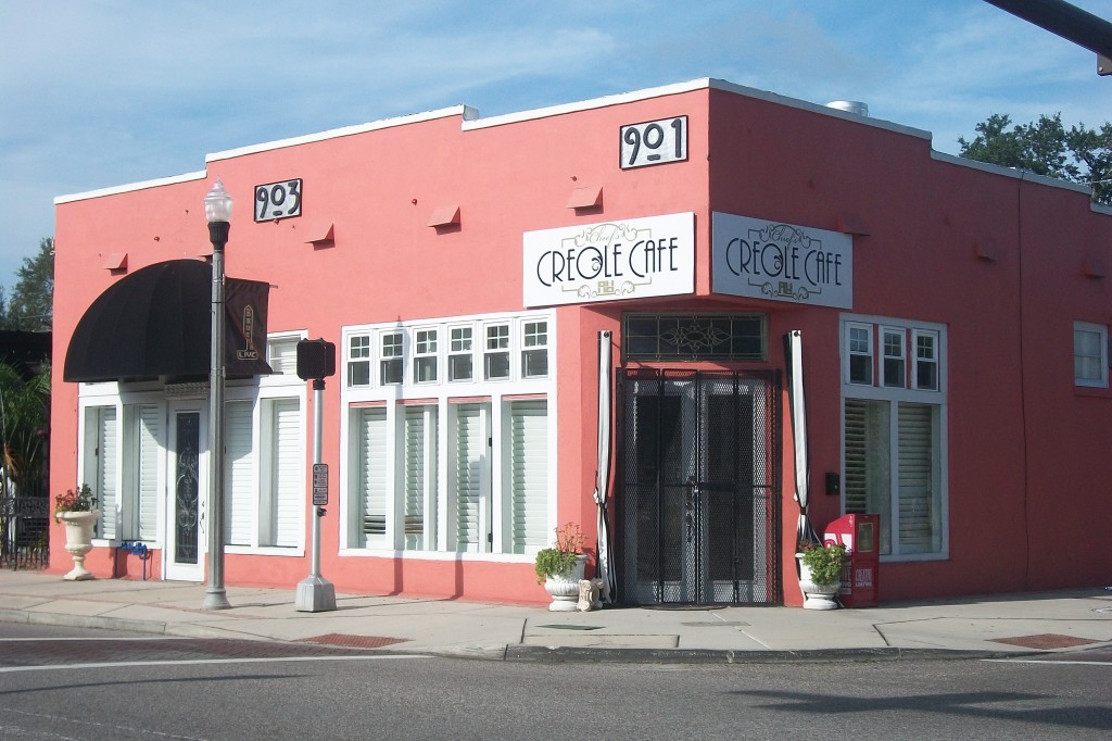 In this personal photo by Zenena Moguel, the café was renovated to meet modern day demands while keeping the design and layout of the historical Sidney Harden’s Grocery Store.